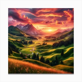 Enchanted Horizon 16 Canvas Print