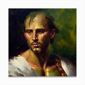 Caravaggio Warrior Canvas Print