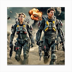 Edge Of Tomorrow 7 Canvas Print