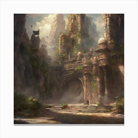 Fantasy Castle 84 Canvas Print
