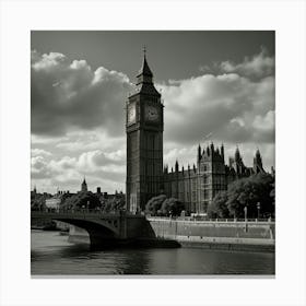 London Uk Great Britain England City River Urban Trave 0 Canvas Print