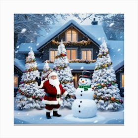 Santa Claus 6 Canvas Print