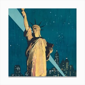 Statue Of Liberty Canvas Print
