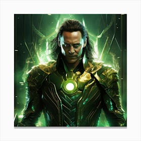 Loki Mechanical Ferocity Canvas Print