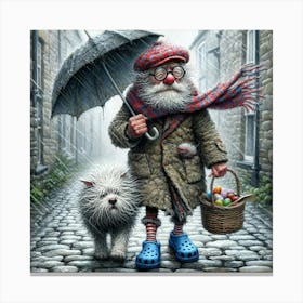 Santa Claus 1 Canvas Print