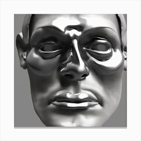 Man'S Face 1 Canvas Print