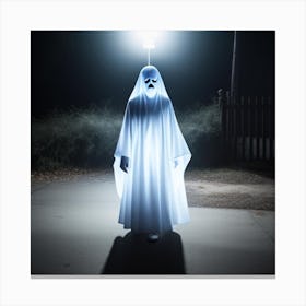 Ghost In The Night 1 Canvas Print
