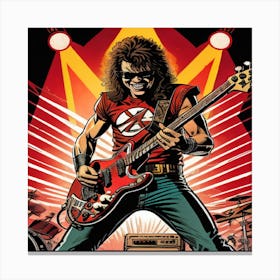 Rock Star Canvas Print