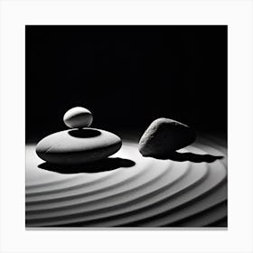 Zen Stones Canvas Print