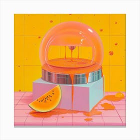 'Orange Juice' Canvas Print