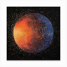 Planet In Space 2 Canvas Print