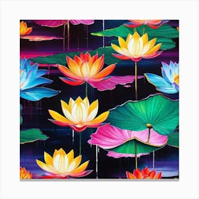 Lotus Flower 21 Canvas Print