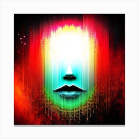 Face Of Love Canvas Print