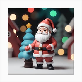 Santa Claus 17 Canvas Print