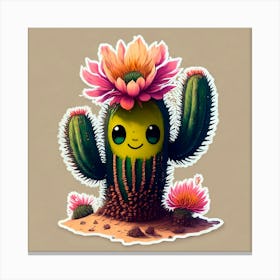 Cactus 1 Canvas Print