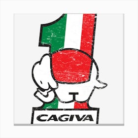 Cagiva Canvas Print