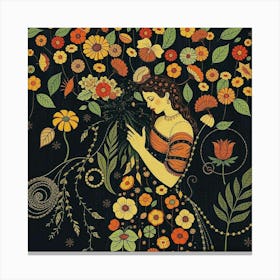 Gustav klimt art print Canvas Print