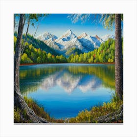 Saskatchewan Lake Canvas Print