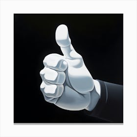 Thumbs Up Canvas Print