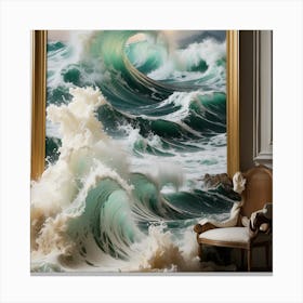 'Waves' Canvas Print