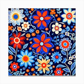 Russian Folk Art Canvas Print