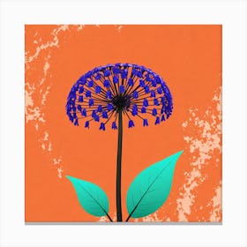 Blue Flower 22 Canvas Print