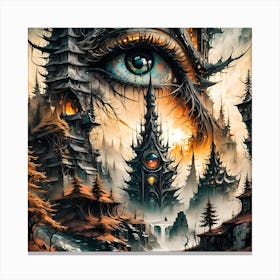 Eye Of The City Canvas Print