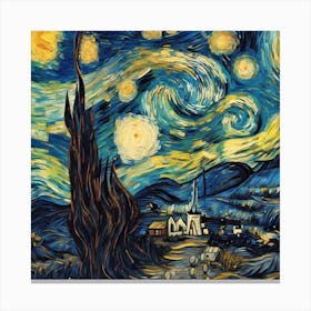 Starry Night 29 Canvas Print