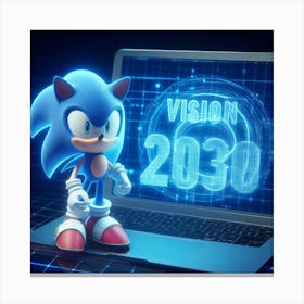 Sonic Vision 2030 Canvas Print