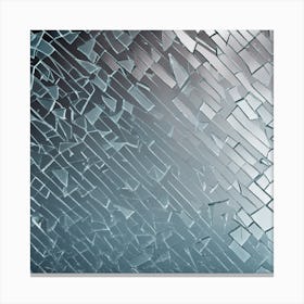 Shattered Glass Canvas Print