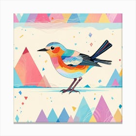 Colorful Bird 2 Canvas Print