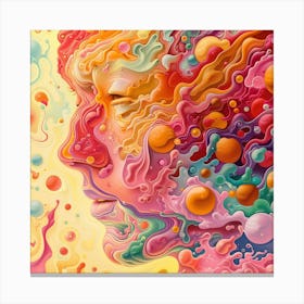 Psychedelic Art Canvas Print