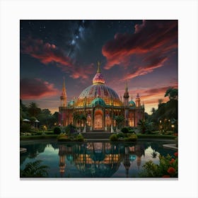 California Palace Canvas Print