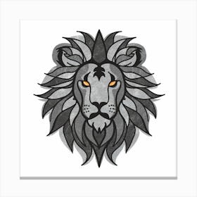 Lion Head Canvas Print