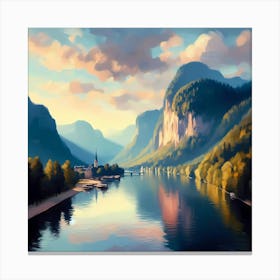 Landscape Painting 146 Canvas Print