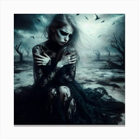 Crows Canvas Print