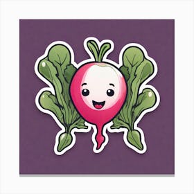 Radishes 68 Canvas Print