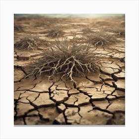 Dry Land 24 Canvas Print