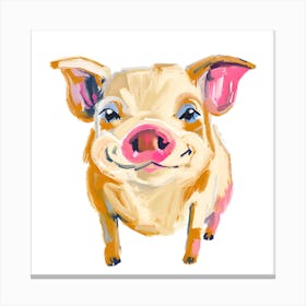 Yorkshire Pig 04 1 Canvas Print