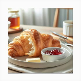 Breakfast On A Plate Canvas Print