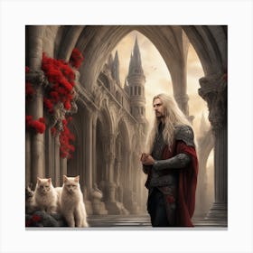 Thors cats Canvas Print