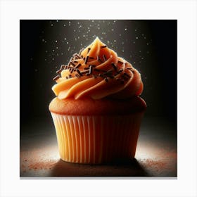 "Delectable Delight: A Scrumptious Journey through the Realm of Cupcakes Canvas Print