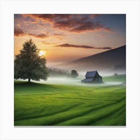 Peaceful Landscapes Photo (77) Canvas Print