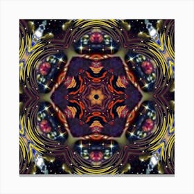 Psychedelic Mandala 58 Canvas Print