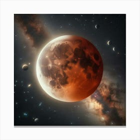 Blood Moon Canvas Print