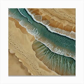 Default Beach Patterns I Art 2 Canvas Print