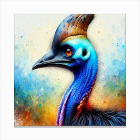 Cassowary bird 3 Canvas Print