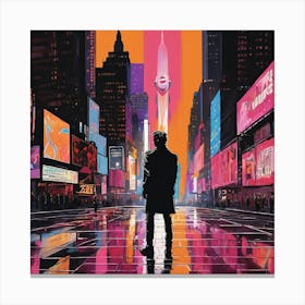 Times Square Canvas Print