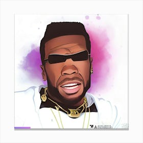 50 cent Canvas Print