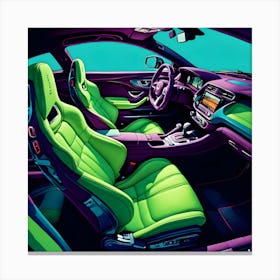 Sport Cars Interiors 2 Canvas Print